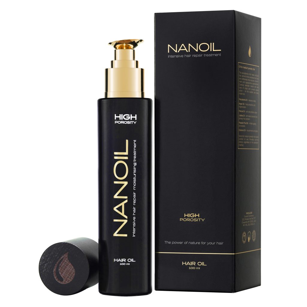 Nanoil olje for alle hårtyper